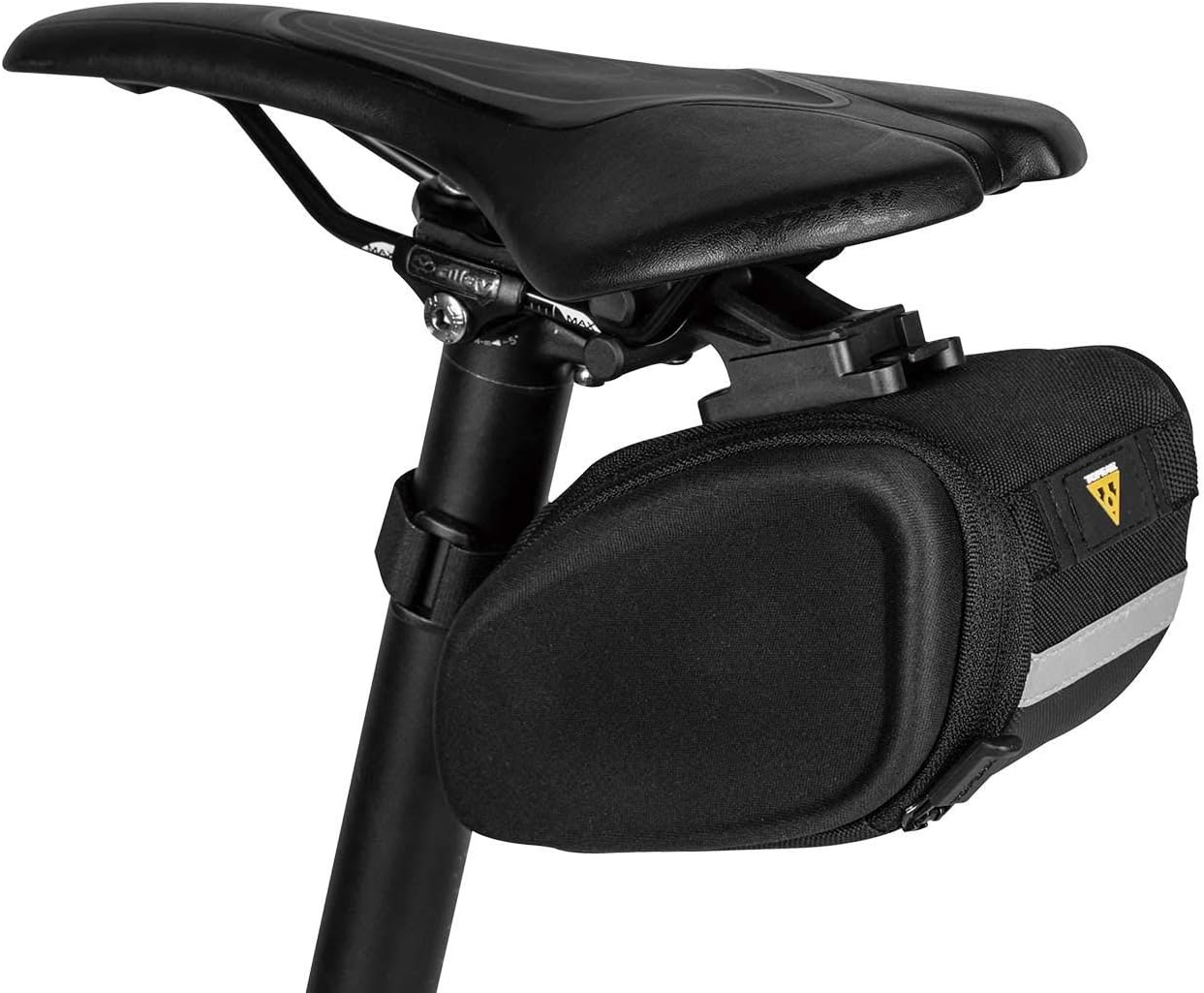 Topeak SideKick Wedge Pack with Fixer F25 - Bike Seat Pack - Black - Medium