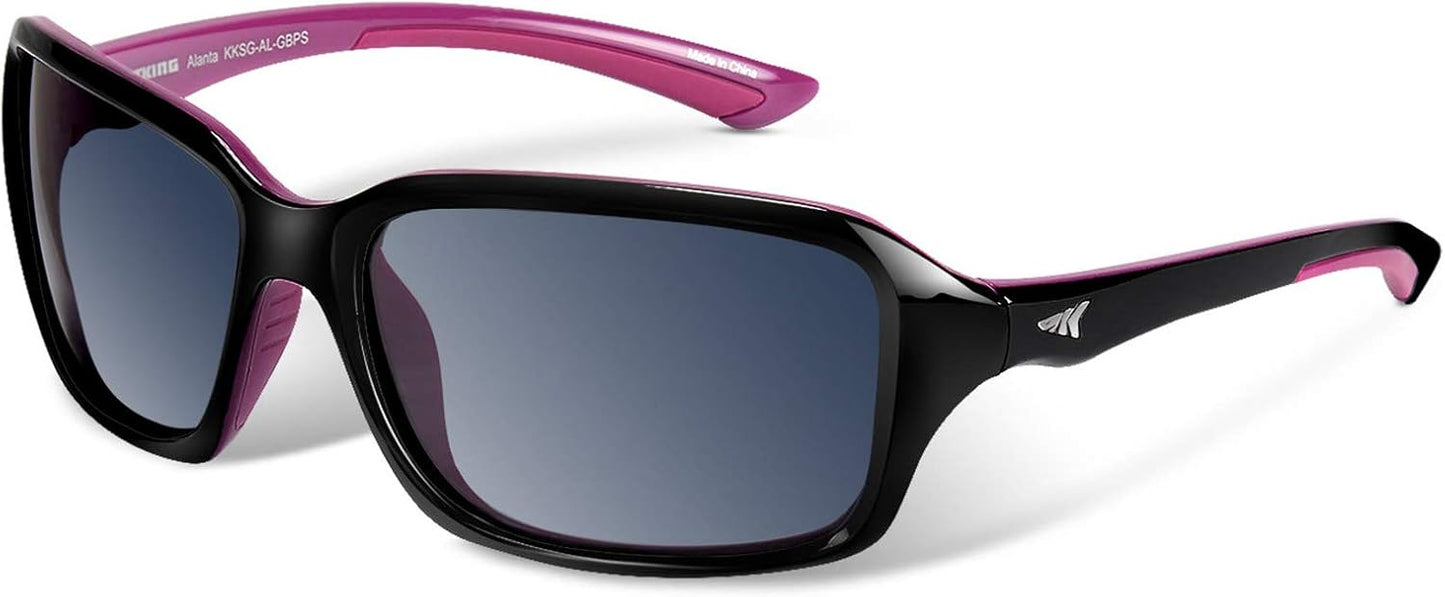 KastKing Alanta Polarized Sport Sunglasses for Men and Women,Ideal for Driving Fishing Cycling and Running,UV Protection