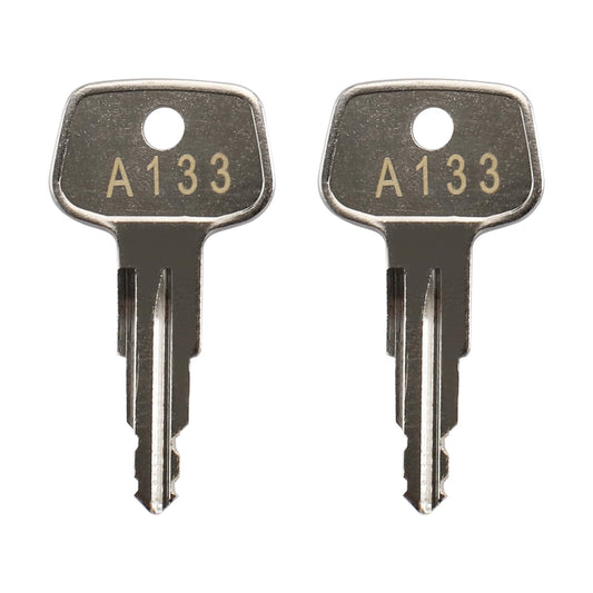 A133 SKS roof Rack Key,Replacement Keys for Yakima SKS Ski,Roof,Cargo Box,Carrier Racks and Crossbars[2 pcs]