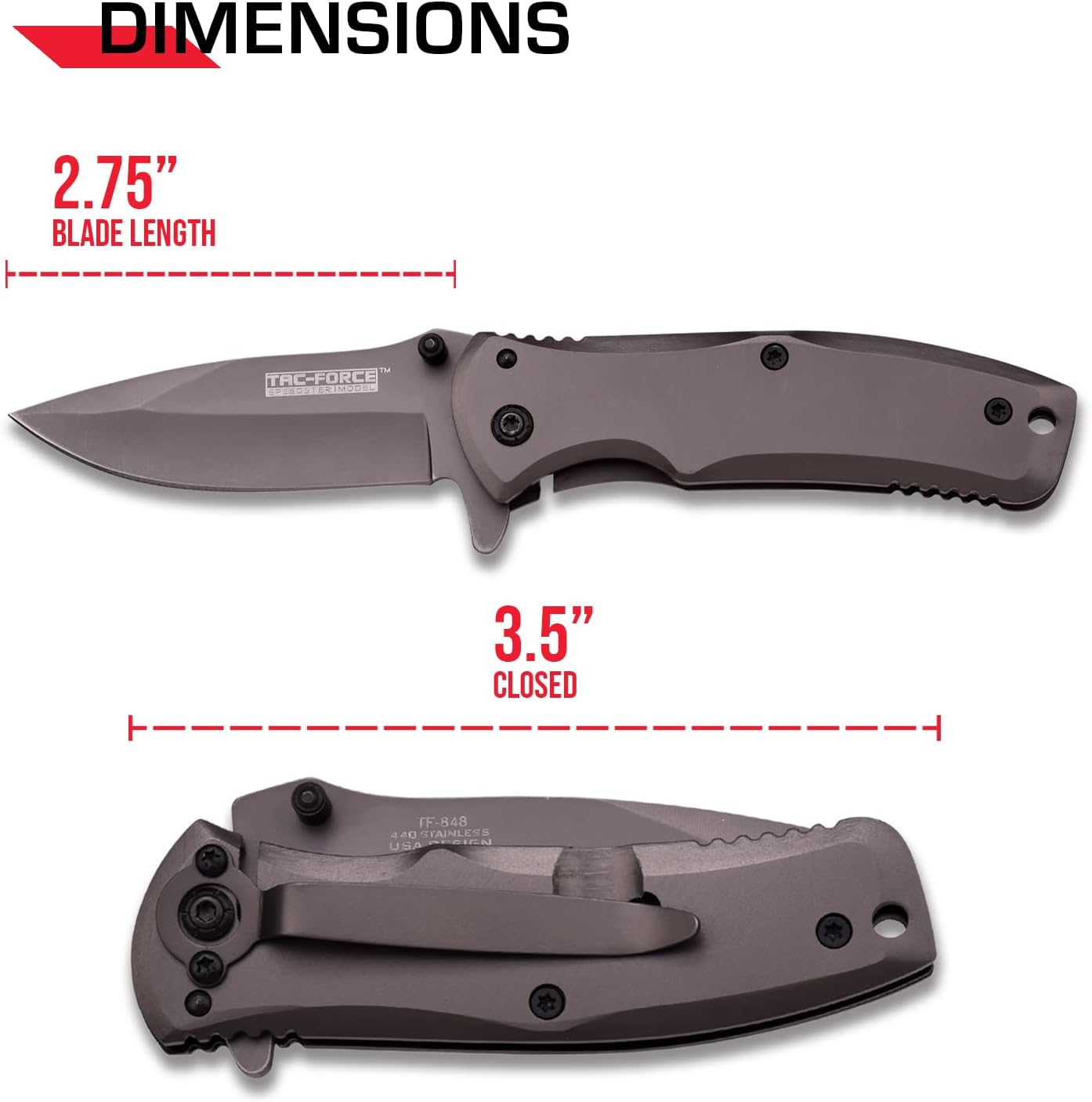 Tac-Force- Folding Pocket Knife