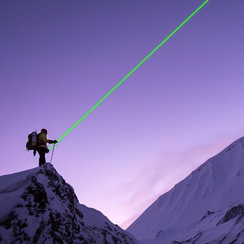MIPREZT [Professional] Rechargeable Green Line Light Flashlight Long Distance Range for TV/LED/LCD Screens Tactical Flashlights Presentation Office/Outdoors/Astronomic/Construction [002]