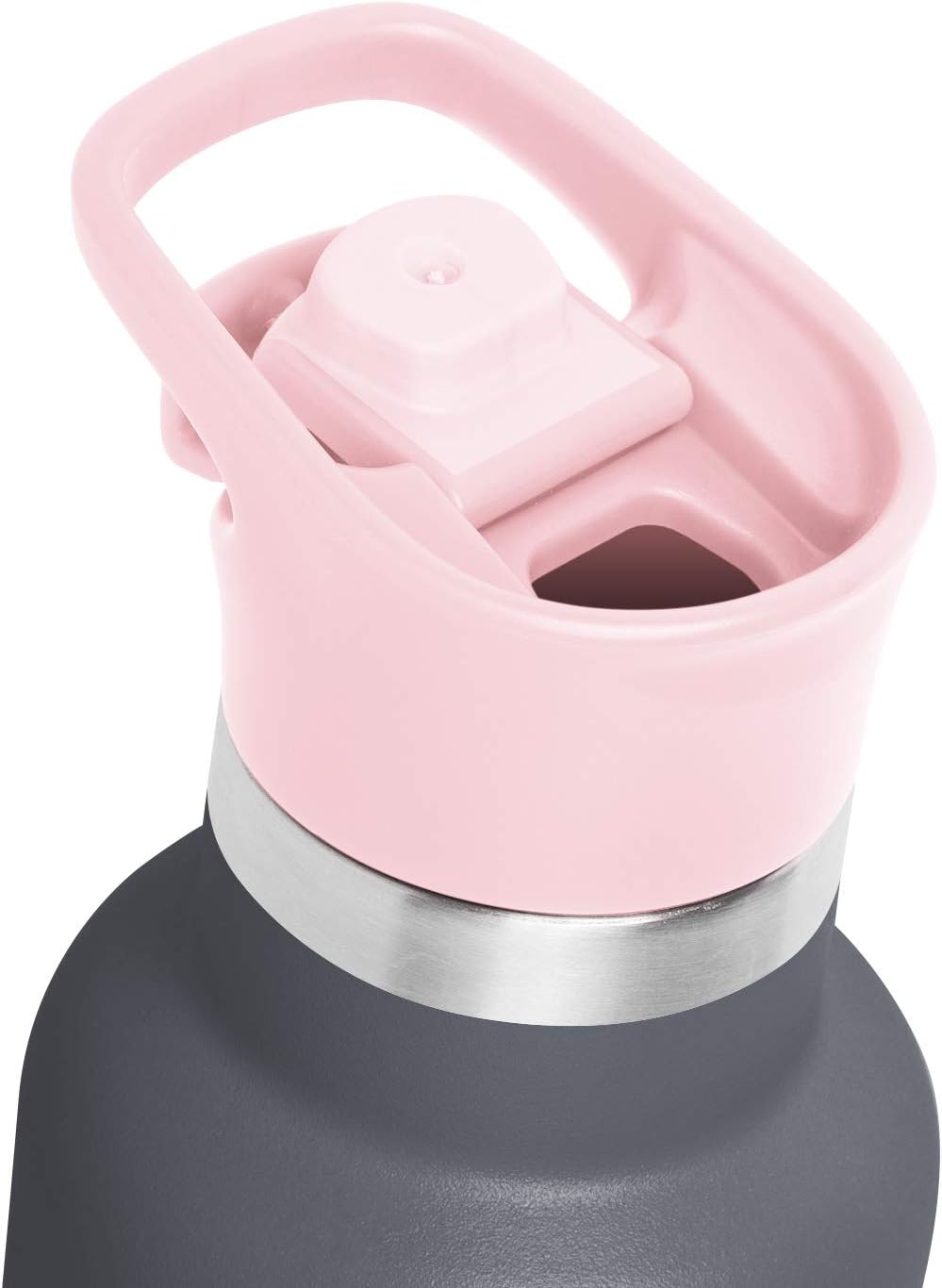 Simple Modern Ascent Chug Lid - Fits All Ascent and Hydro Flask Standard Mouth Water Bottle Sizes - Leak Proof, Double Wall Insulated - Deep Ocean