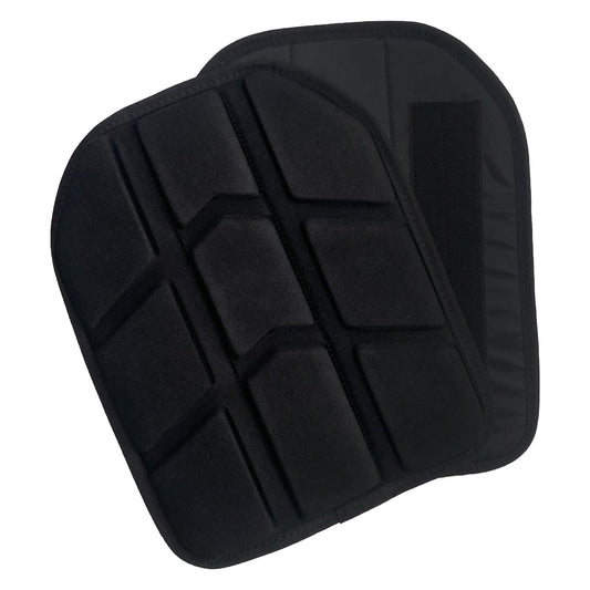ULIONTAC EVA Foam Padding Breathable Soft Molded Insert Pad Tactical Accessories Gear Lightweight 2pcs (Black)