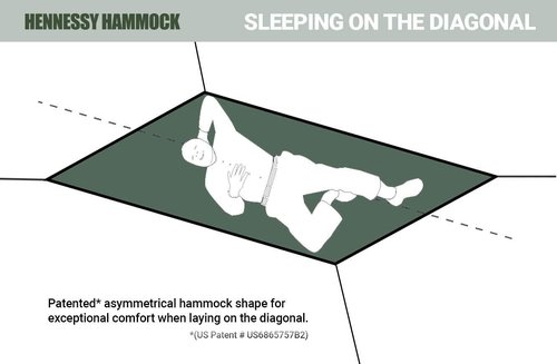 Hennessy Hammock - Safari Deluxe Zip XXL