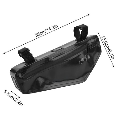 Triangle Frame Bag Large Capacity Mountain Pouch for Outdoor Sports