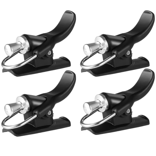 4 PCS Cannon Surf Fishing Trigger Casting Aid, Sea Fishing Cast Cannon Triggers, Marine Fishing Rod Trigger Clamps Finger Protect Aid
