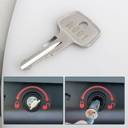 N001 Thule Key Replacement,Thule Car Rack Replacement Key for Roof Racks,Carriers,Crossbars[Code N001]