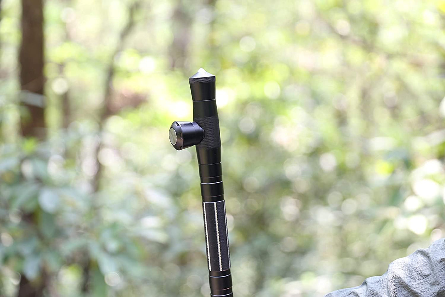 aiGear Premium Walking Hiking Stick and Anti Skid Rubber Tips