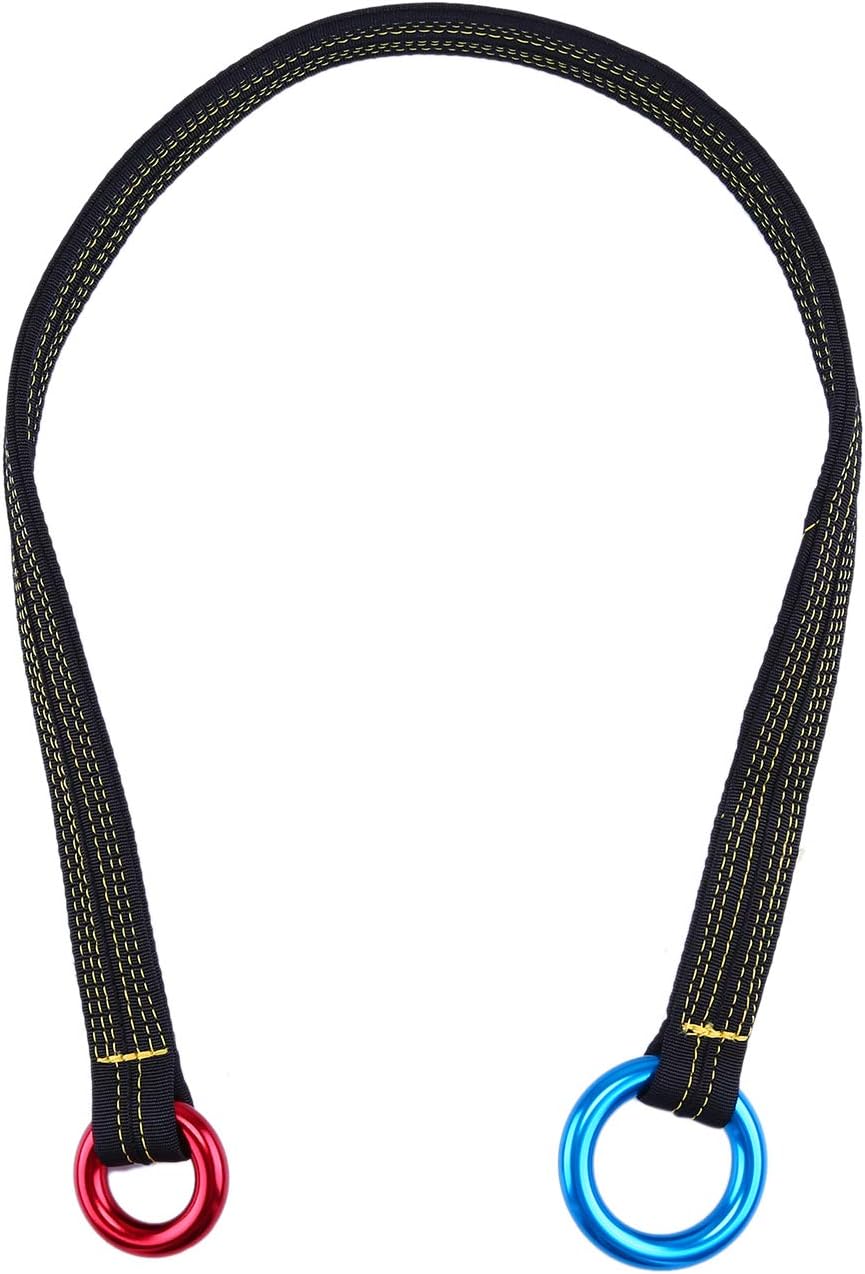 WILDKEN Tree Arborist Friction Saver Tree Climbing Cambium Saver Loop Belt Sling Retrievable Anchor 35.4 inch/43 inch