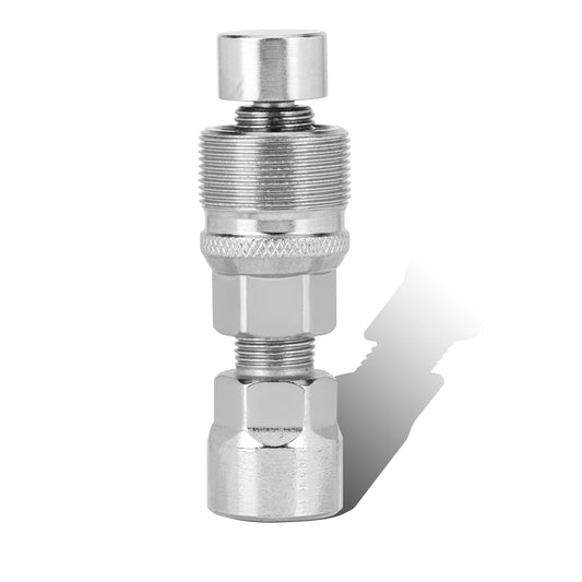 JUPSK Bike Crank Puller, Bicycle Crank Removal Tool Square Crankset Arm Remover Bike Crank Remover Bicycle Crank Extractor (Silver)