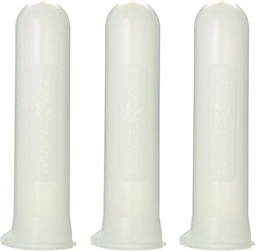 LOT of 3 GXG .68 Caliber 140 Round Paintball Pods/Tubes (Clear)