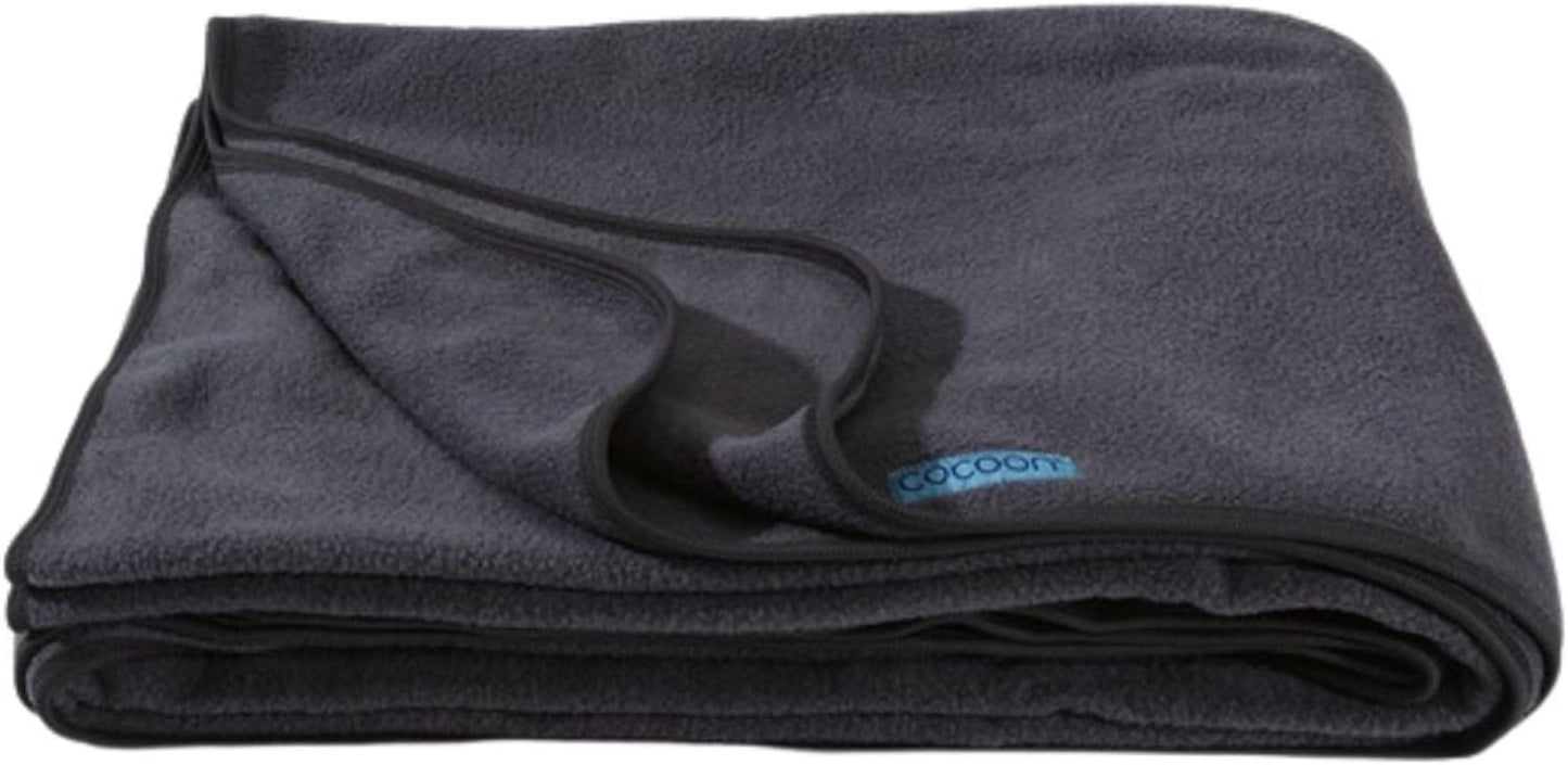 cocoon- Premium - Travel Fleece Blanket - Cozy, Soft, Warm, Lightweight - Regular 79" x 63"