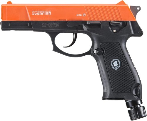 Lancer Tactical Scorpion 0.50 Cal Pepper Projectile Launcher Full Set w/Carrying Case-Less Lethal for Self Defense, Personal Defense, Home Defense (CO2 Non-Blowback)