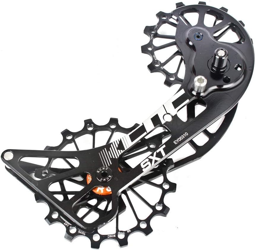 SXT Mountain E-Bike Bicycle Bike Oversized Pulley Rear Derailleur Cage OSPW for Shimano Deore XTR/XT/SLX M9000/M9050/M8000/M8050/M7000 11 Speed use