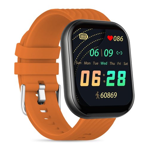 BENIO Smart Watch (Answer/Make Call), Voice Calls, 2.02" Fitness Tracker with 24/7 Heart Rate, SpO2, Sleep Tracker, 100 Sports Modes Activity Trackers, IP67 Waterproof Step Calorie Counter