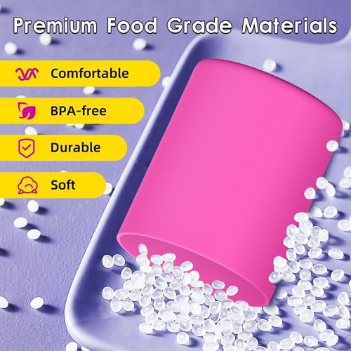 BKBY Silicone Boot Compatible with Sinple Midern 24/30/40 oz Tumbler with Handle/Trek Pivott, Protective Anti-Scratch Bottle Bottom Sleeve Cover Compatible with Sinple Midern Tumbler