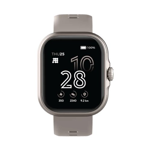 Cubitt Viva Smartwatch/Fitness Tracker with 1.84" Touch AMOLED Screen, Bluetooth Calling, 60+ Sports, Blood Oxygen, Heart Rate, Stress and Sleep Monitor, Waterproof, Step Counter