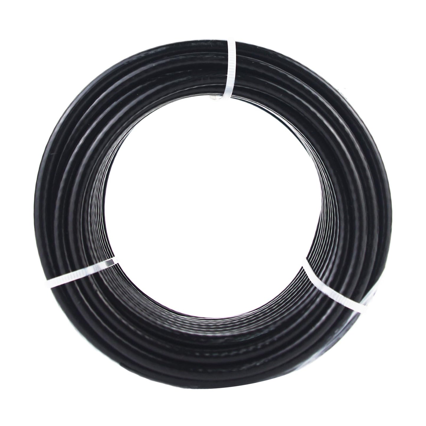 FOLUXING 32.8Ft Fitness Pulley Cable,Replacement Cable Machine Accessories for DIY Home Gym, Gym Cable Replacement,PVC Coated,Thick 3/16"(5mm)