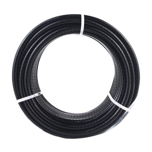 FOLUXING 32.8Ft Fitness Pulley Cable,Replacement Cable Machine Accessories for DIY Home Gym, Gym Cable Replacement,PVC Coated,Thick 3/16"(5mm)