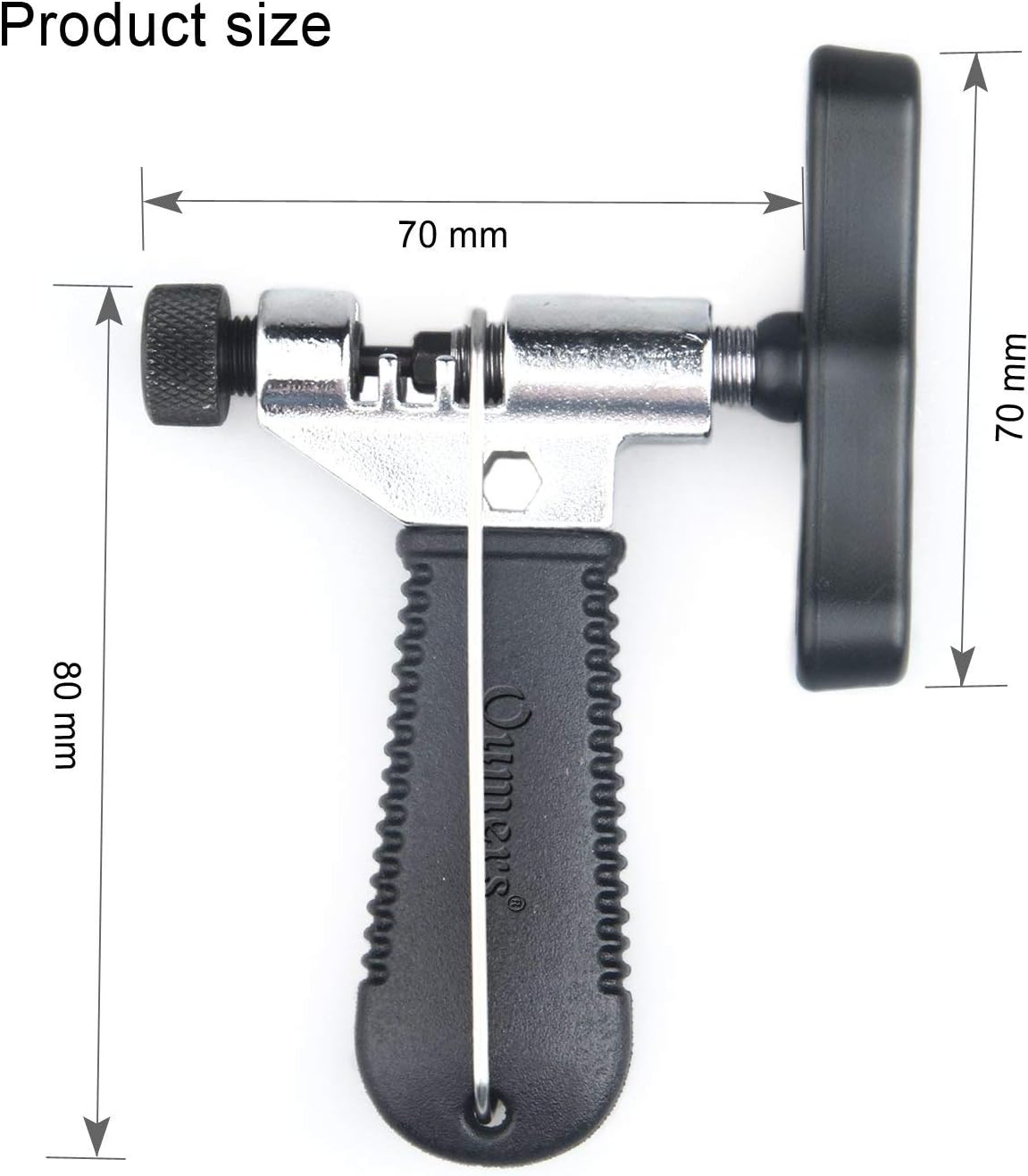 Oumers Universal Bike Chain Tool, Road & Mountain Bicycle Chain Breaker & Installer Kit, Chian Splitter Repair Kit