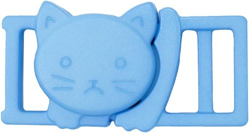 Breakaway Cat Collar with Plastic Buckle - 3/8 Inch Safety Design