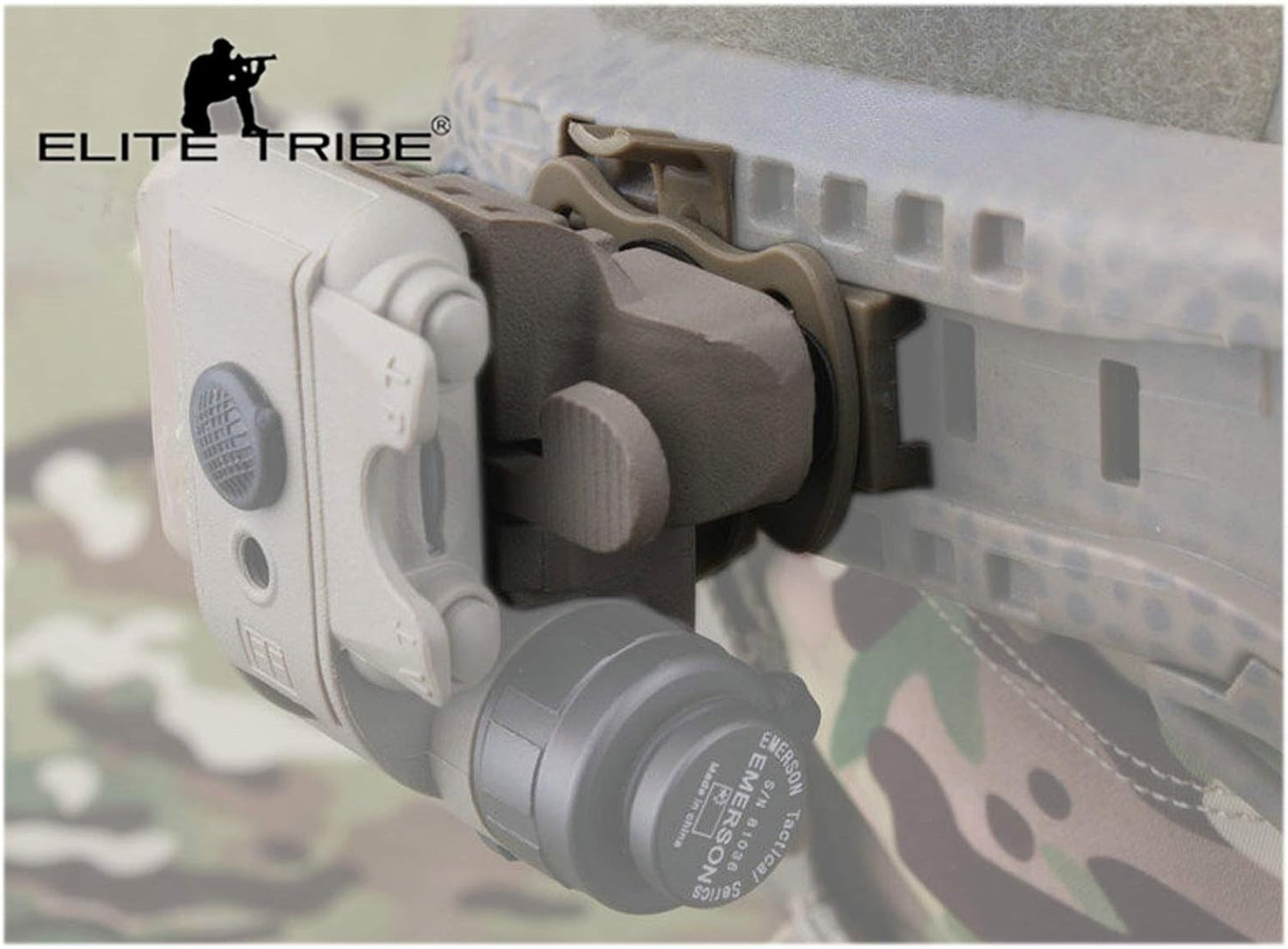 Paintball Equipment Emerson HL1-A Helmet Light Mount For:FAST Helmet