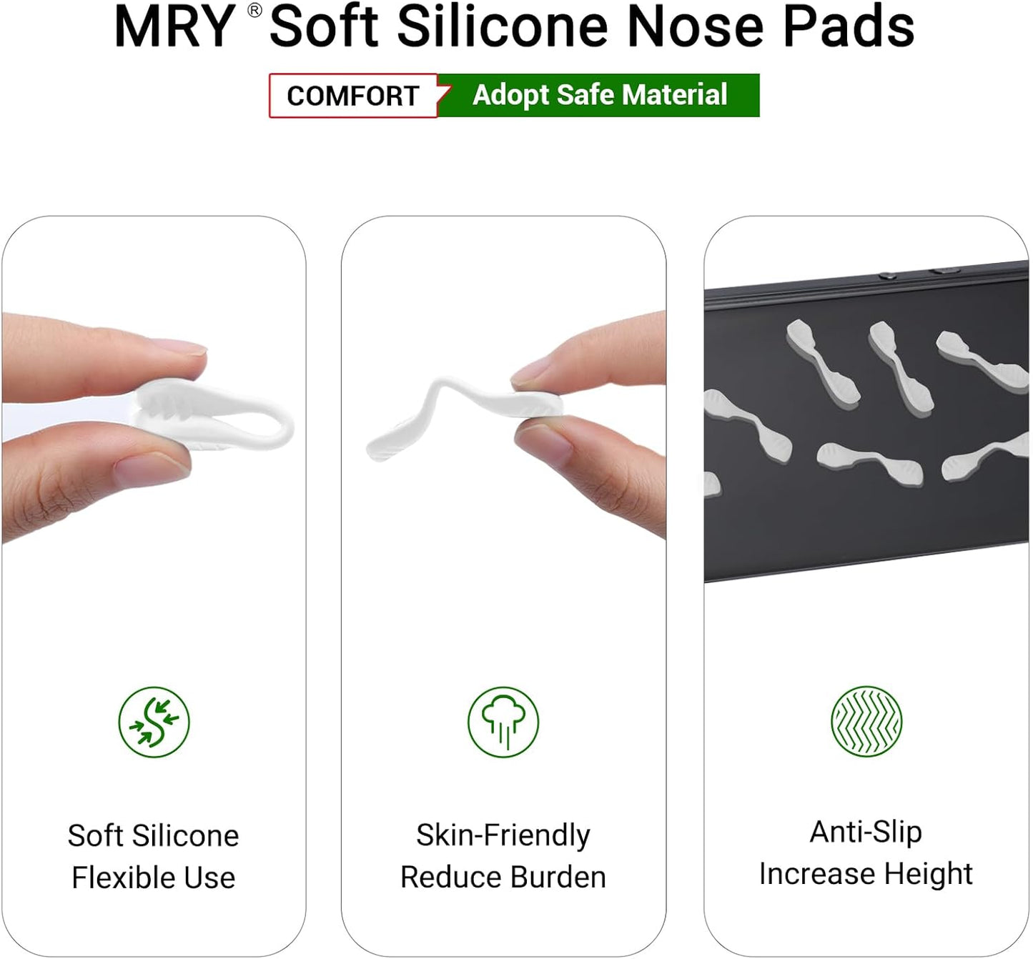 Mryok Replacement Nosepiece Nosepad for Oakley Radar Path EV RadarLock Sunglass