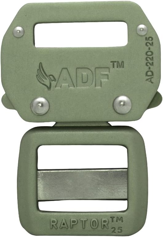 Raptor II Tactical Military Police Aluminum Quick Release 1" Belt Buckle