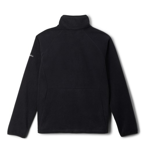 Columbia Youth Unisex Fast Trek IV Fleece Full Zip, Black, Small