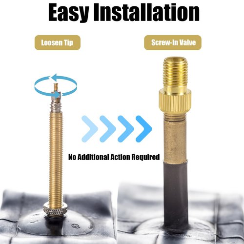 NQEUEPN 15pcs Bike Valve Adapter, Brass Bike Tire Valve Adapter Air Pump Needles Accessories Tool for Bicycle Gym Balloon Swimming Ring Basketball