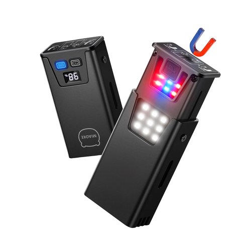 MIAOKE 8 Mode Small Flashlight with Magnetic, 1,000 Hight Lumen LED Rechargeable Flashlight,Keychain EDC Flashlight for Daily Travel Maintenance and Emergency Mini Flashlight as Gife for Man