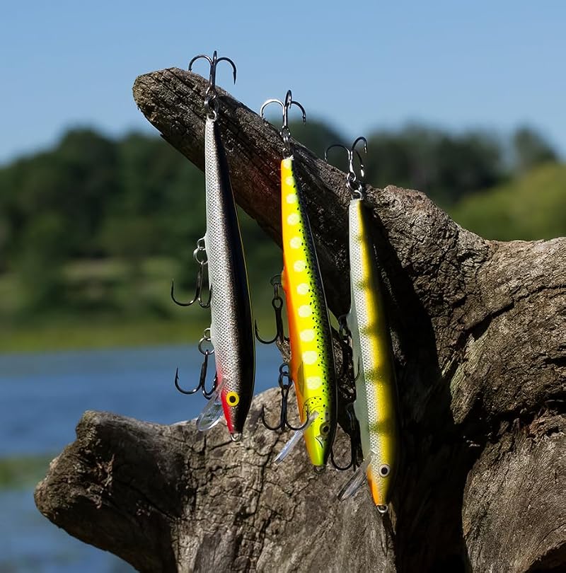 Rapala Original Floater Balsa Minnow Lure - Metallic Silver 1-1/2"