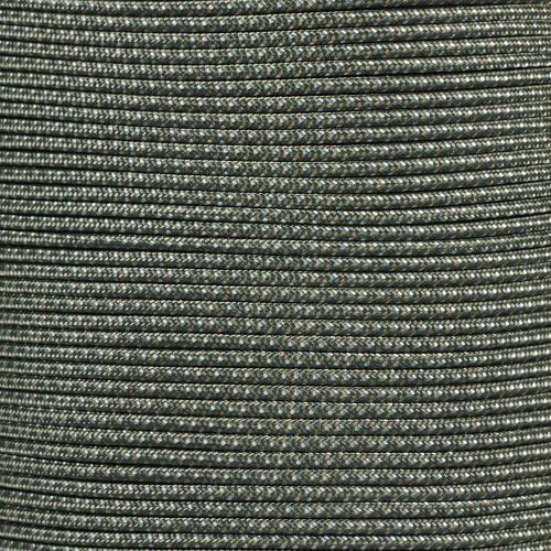 PARACORD PLANET | 275 LB Paracord Breaking Strength Tactical 5-Strand 3/32” (2.38) Thickness Parachute Cord Rope | 100 FT Hanks - Black