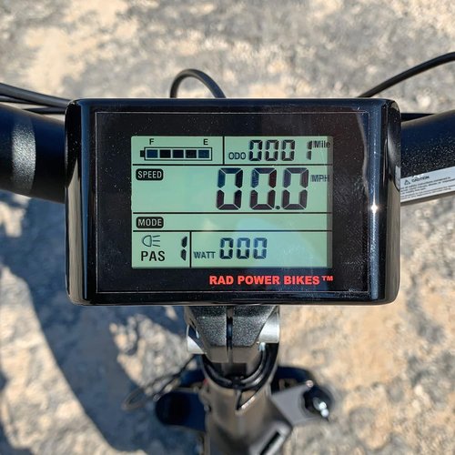 NULKOMMA Electric Bicycle LCD Display Meter Bike Computer Intelligent Display Waterproof 5-pin Male Connector 48V Ebike Speed Control Panel