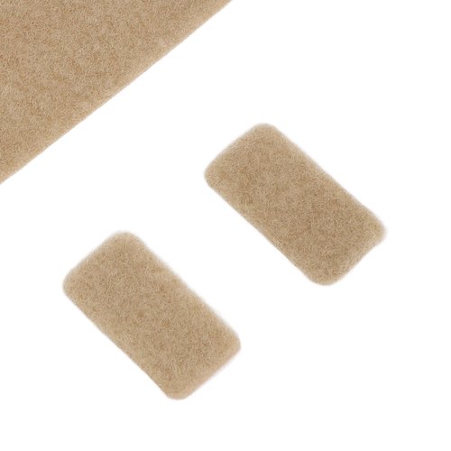 Helmet Hook Loop Sticker,9pcs Clay Color Hook Loop Sticker Strong Adhesive DIY Training Helmet Thickened Back Adhesive Hook and Loop