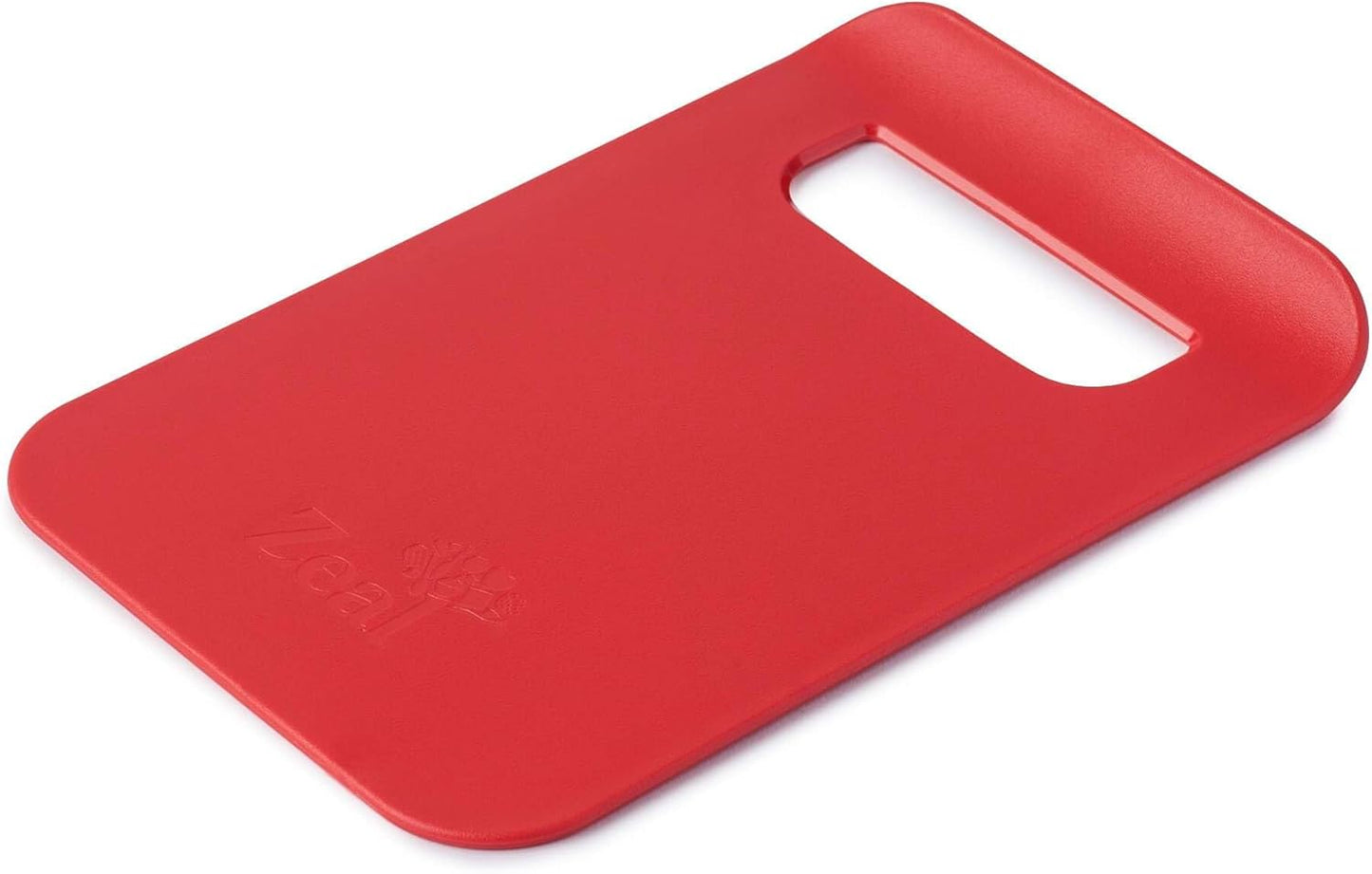 Zeal Straight to Pan Cutting/Chopping Board, 22L x 15W cm, Red 22x15cm