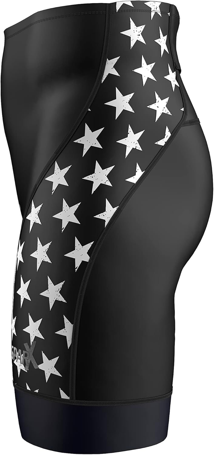 Sparx Men's Active Triathlon Short Tri Cycling Short Swim Bike Run