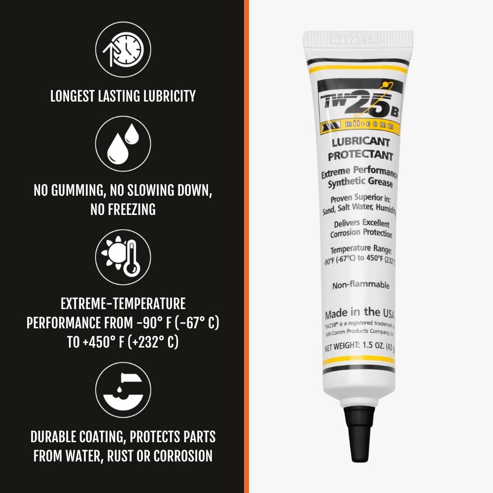 TW25B Gun Grease Lubricant 1.5-Ounce Tube