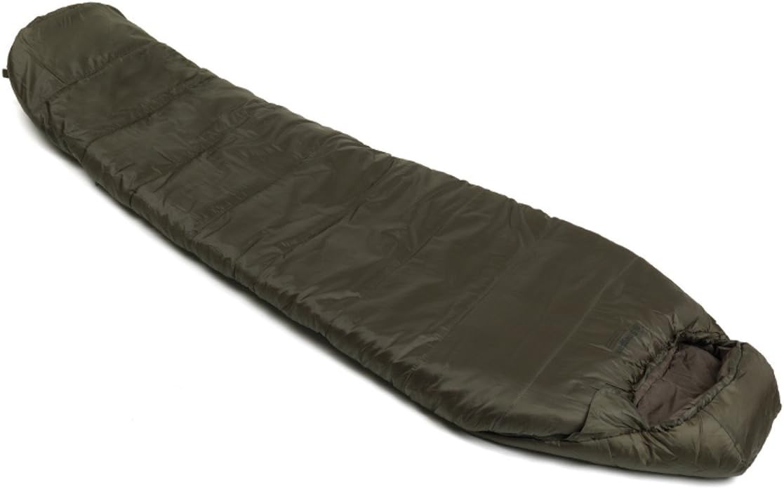 Snugpak Basecamp Ops Sleeper Lite Sleeping Bag with Compression Stuff Sack, Insulated, Olive