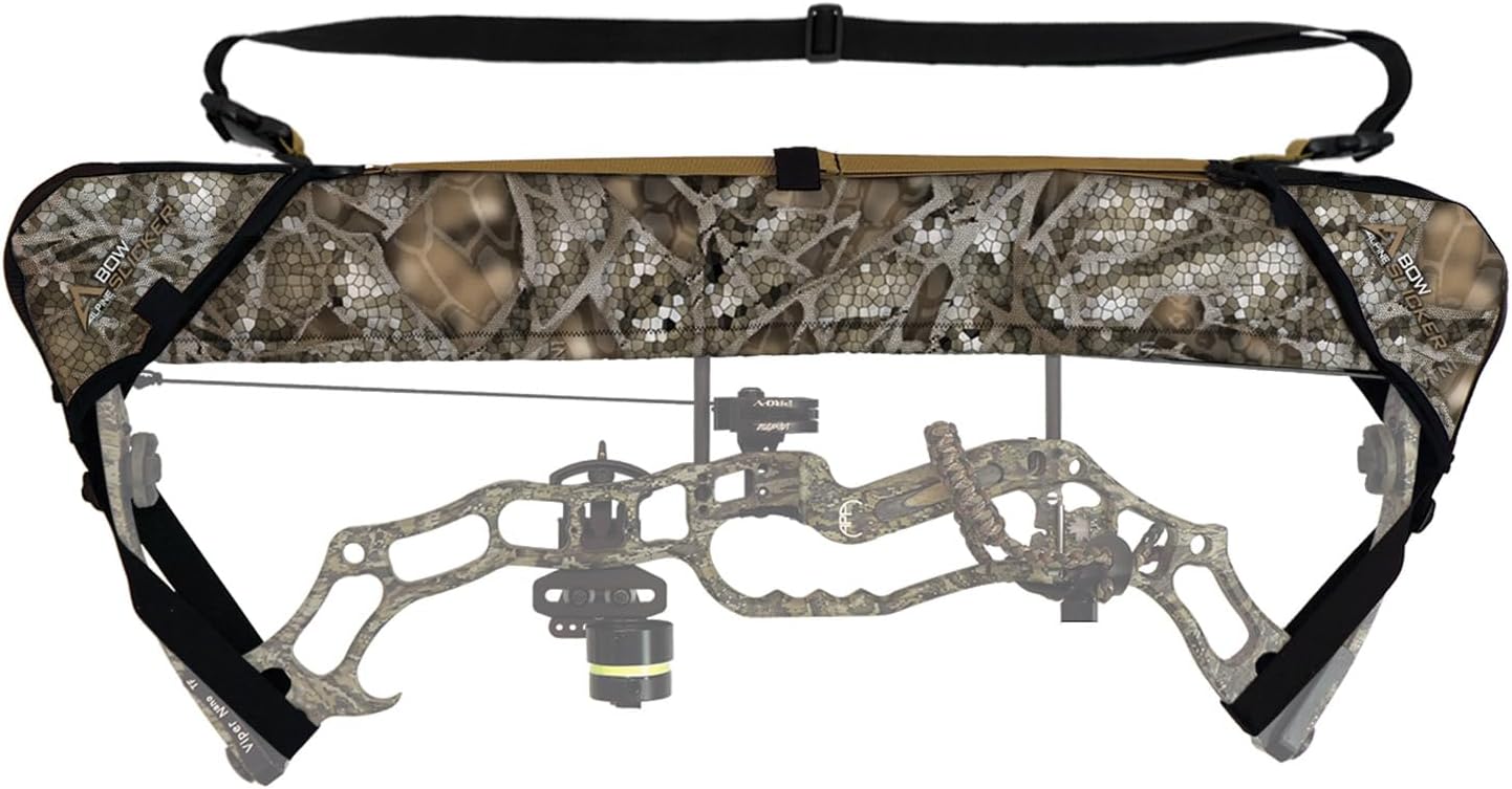 Slicker Weatherproof Bow Sling for Archery, Soft and Compact Bow Case for Hunting Gear Accessories, Cam and String Protector