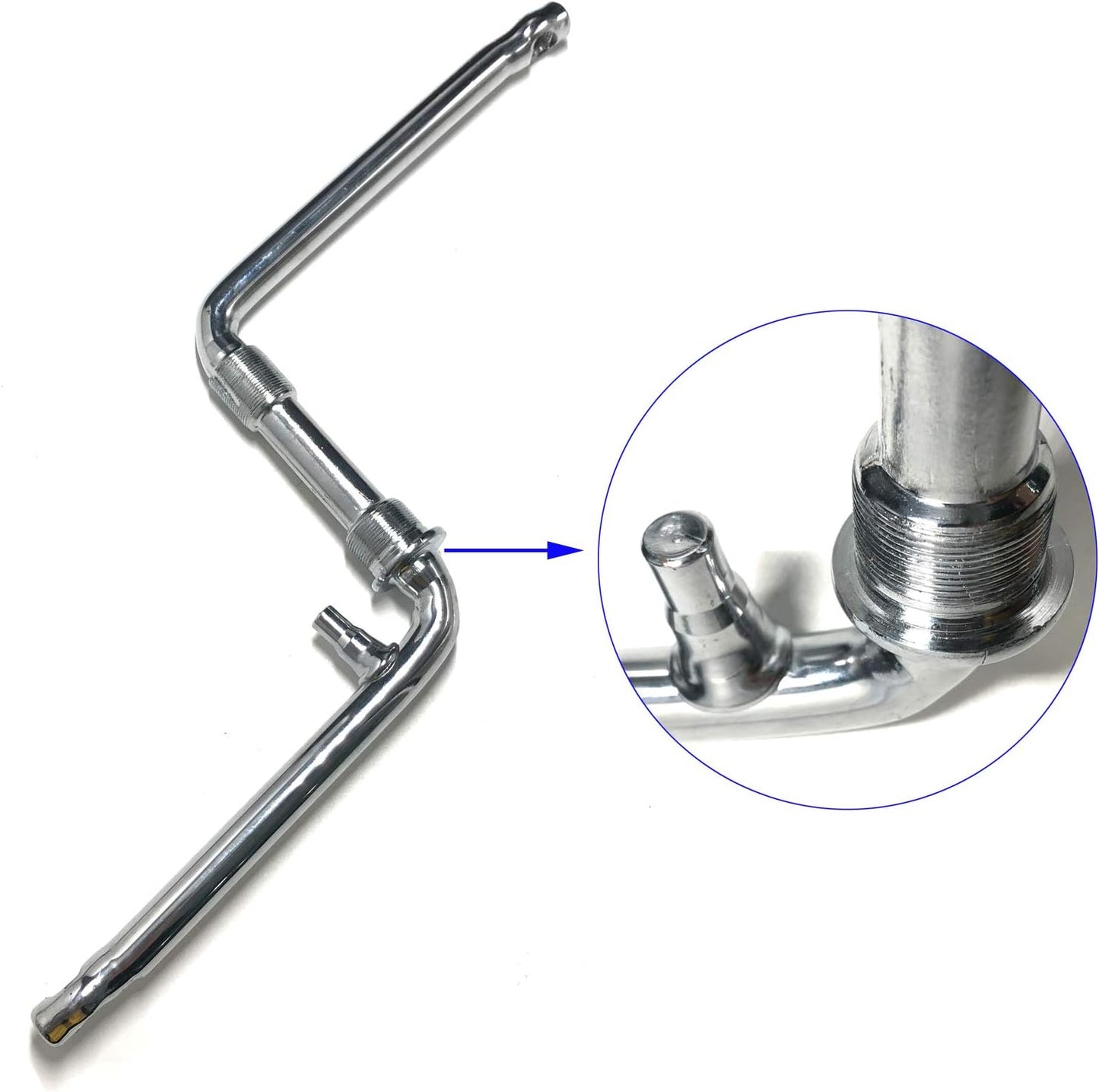 2”Cup Wide Pedal Crank Kit, One-Piece Crank, for 2- Stroke Motor,Gas Motorized Bicycle 48cc/66cc/80cc