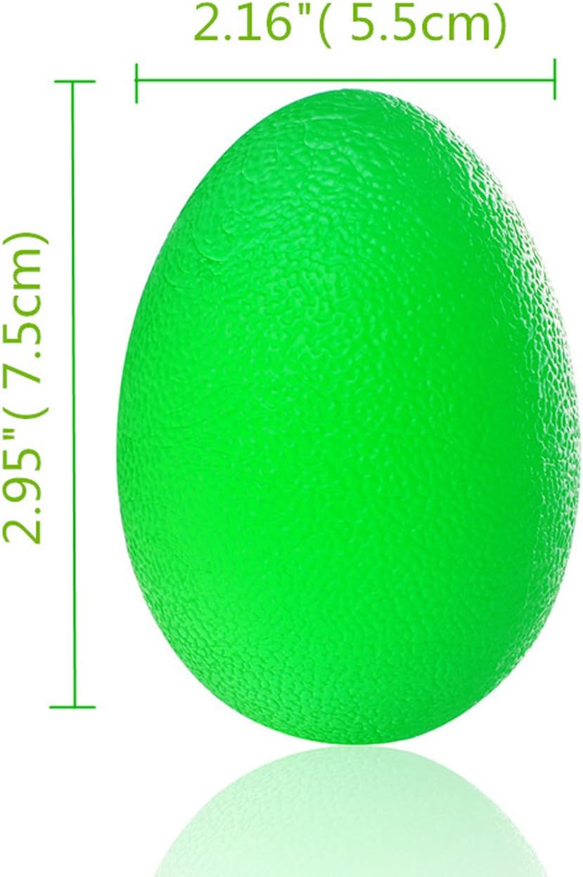 Hand Squeeze Stress Balls Set with Carry Bag 3 Resistance, Finger Wrist Arthritis Therapy Rehab Exerciser, Carpal Tunnel, Stroke Rehabilitation Equipment