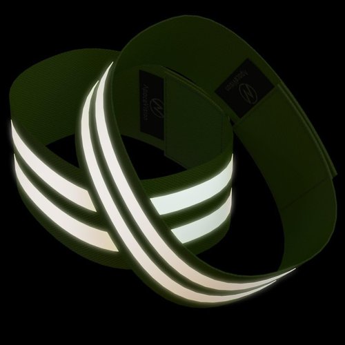High Visibility Reflective Ankle Bands (4-Pack) | Safety Gear for Jogging, Cycling & Walking