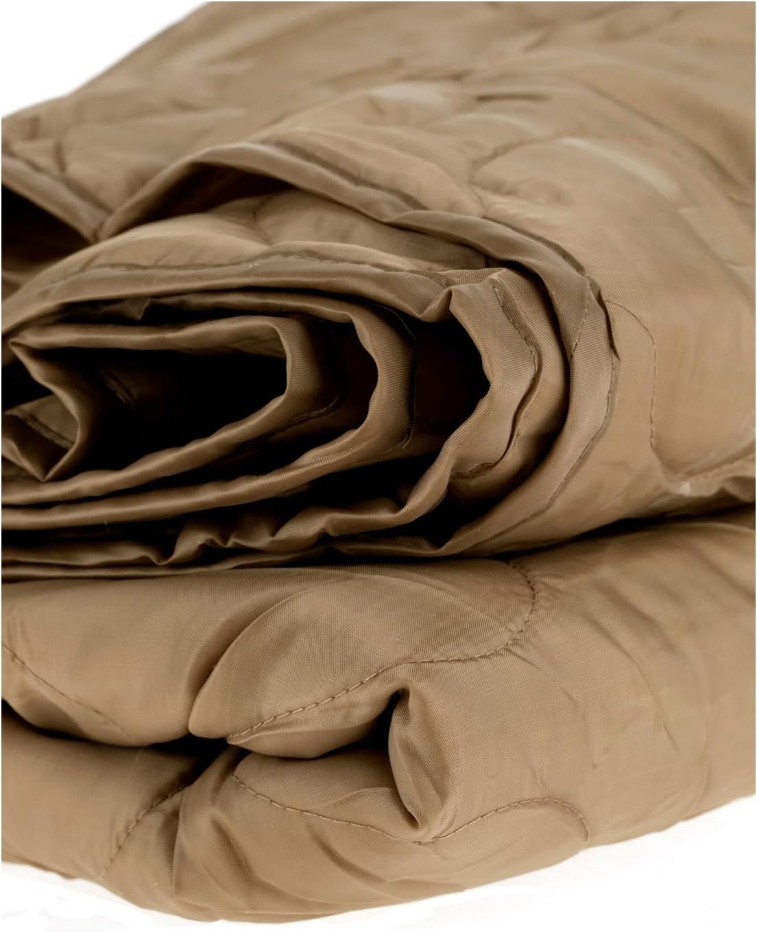 Mil-Tec Ripstop Poncho Liner - Lightweight Portable Durable Polyester Versatile Poncho Liner - Can be Used as Comforter, Blanket, Ground Mat, Sleeping Bag - Carry Bag Included - Flecktarn