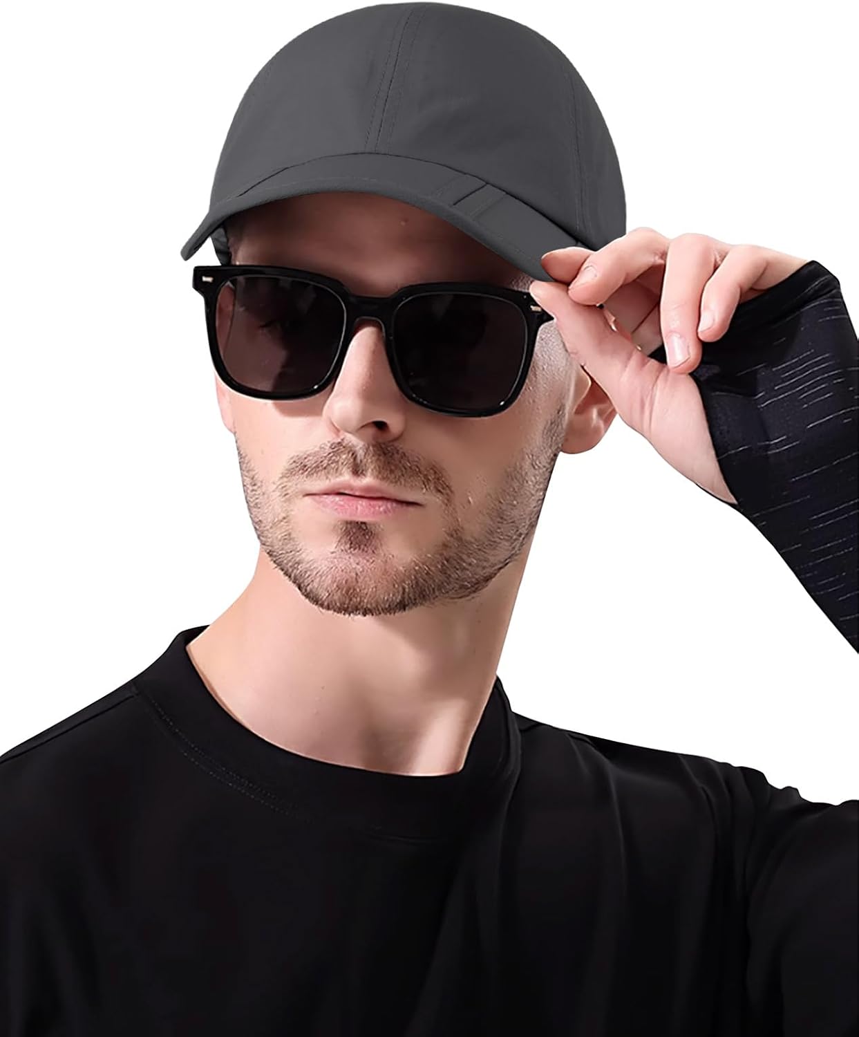 Waterproof Quick-Drying Outdoor Hat for Men & Women - Collapsible Sun & Rain Protection