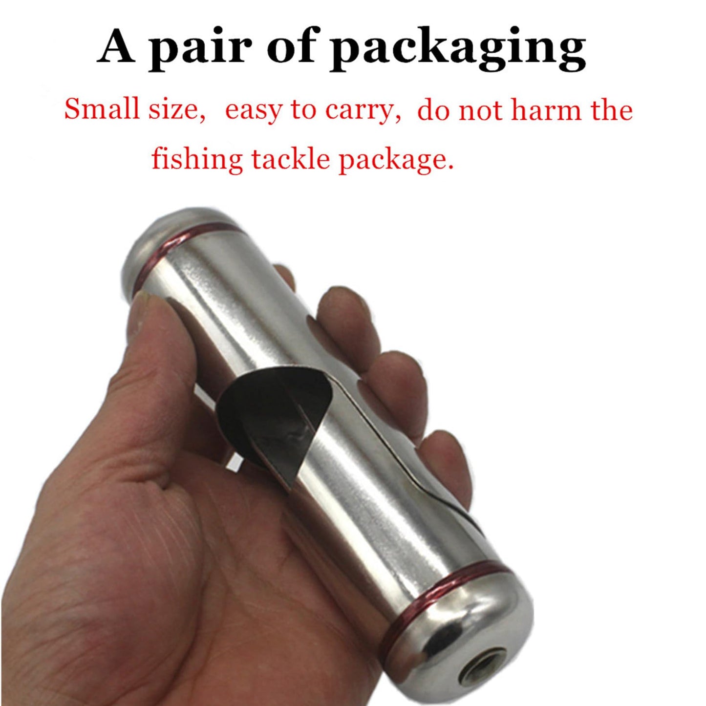 2Pack – Portable & Detachable Folding Fishing Rod Pole Holder,Firmer Stainless Steel Ground Support Stand Universal Fit