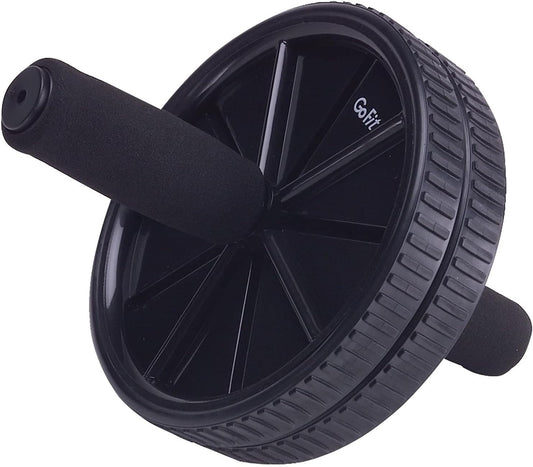 Gofit Black Deluxe Exercise Wheel (GF-DEW)