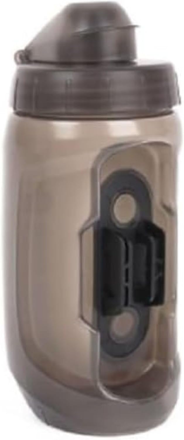 FIDLOCK Twist Replacement Bottle 450ml/15oz | Includes Twist Bottle Only (Twist Base Not Included) | Smoke