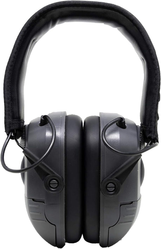 Walker's Ultimate Quad Connect Electronic Earmuffs with Bluetooth (NRR 27dB), Black/Gray, One Size