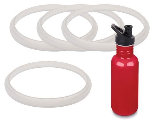 Impresa Compatible 4 Pack Gaskets/O-Rings for Klean Kanteen Classic Cap